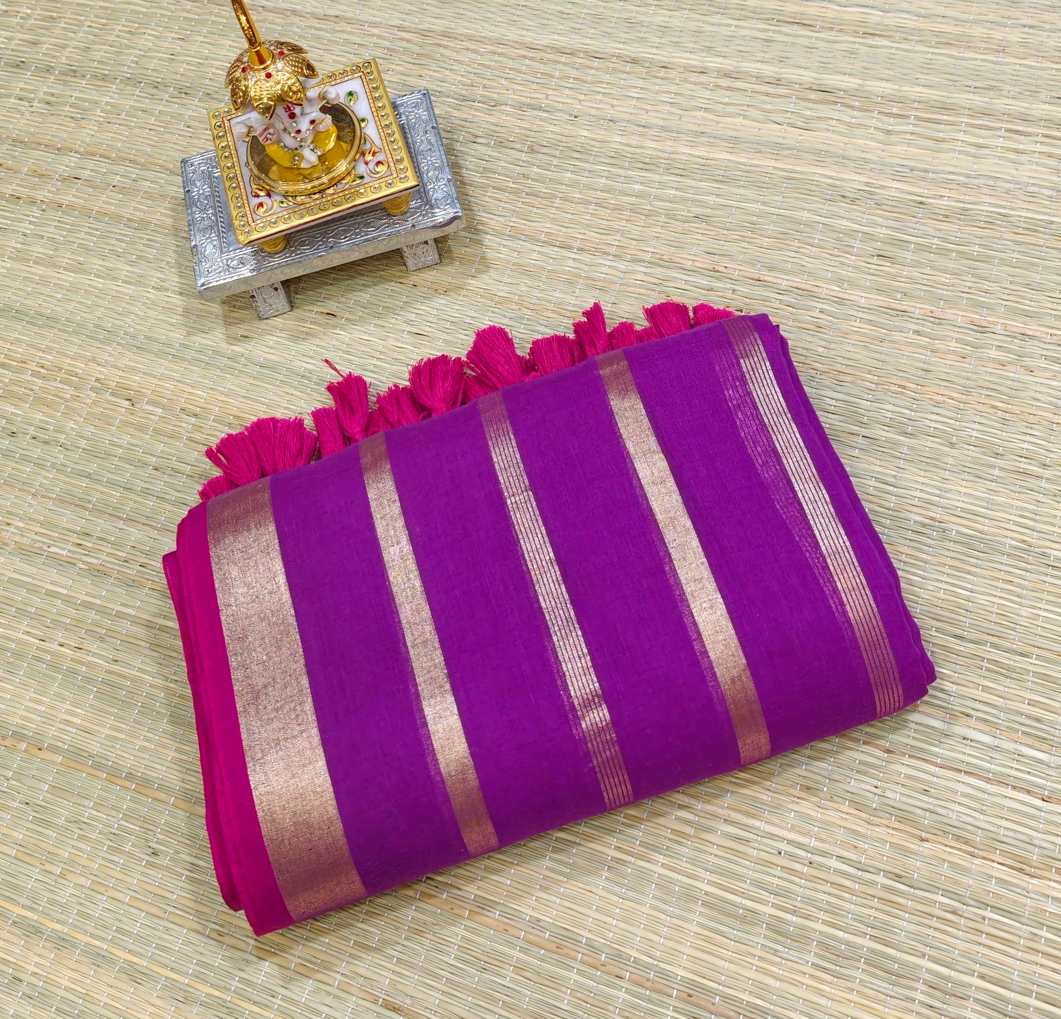Premium Mul cotton saree PMK24