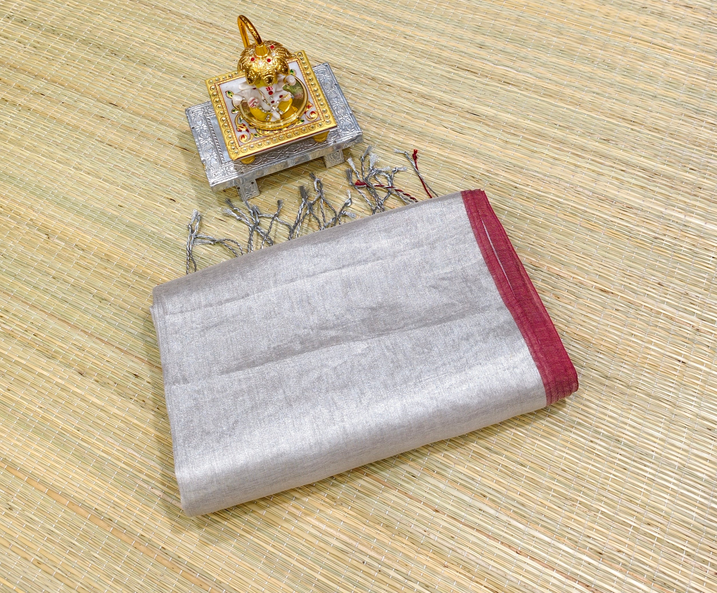 Premium raga tissue saree PMK